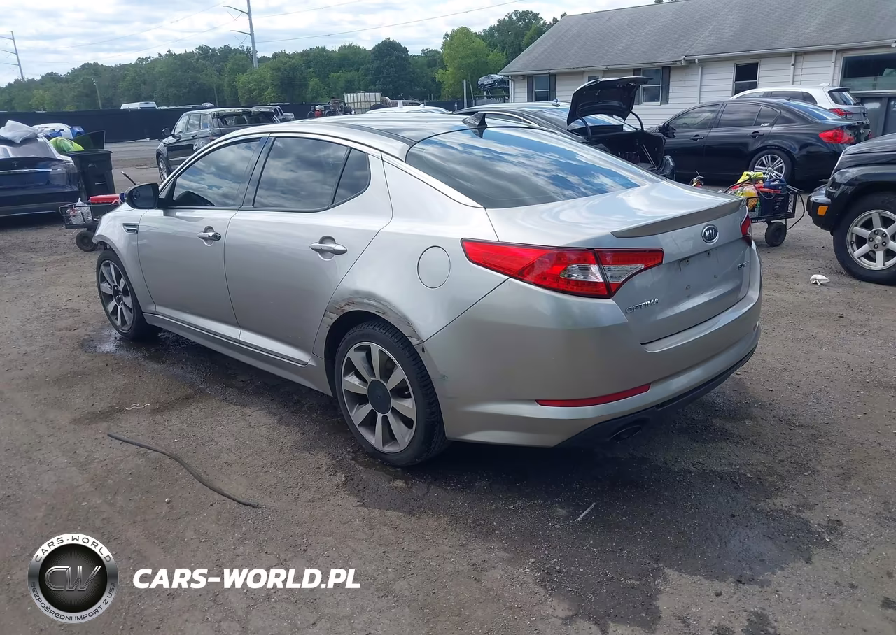 2012 Kia Optima Sx VIN:5XXGR4A60CG065433 - 3