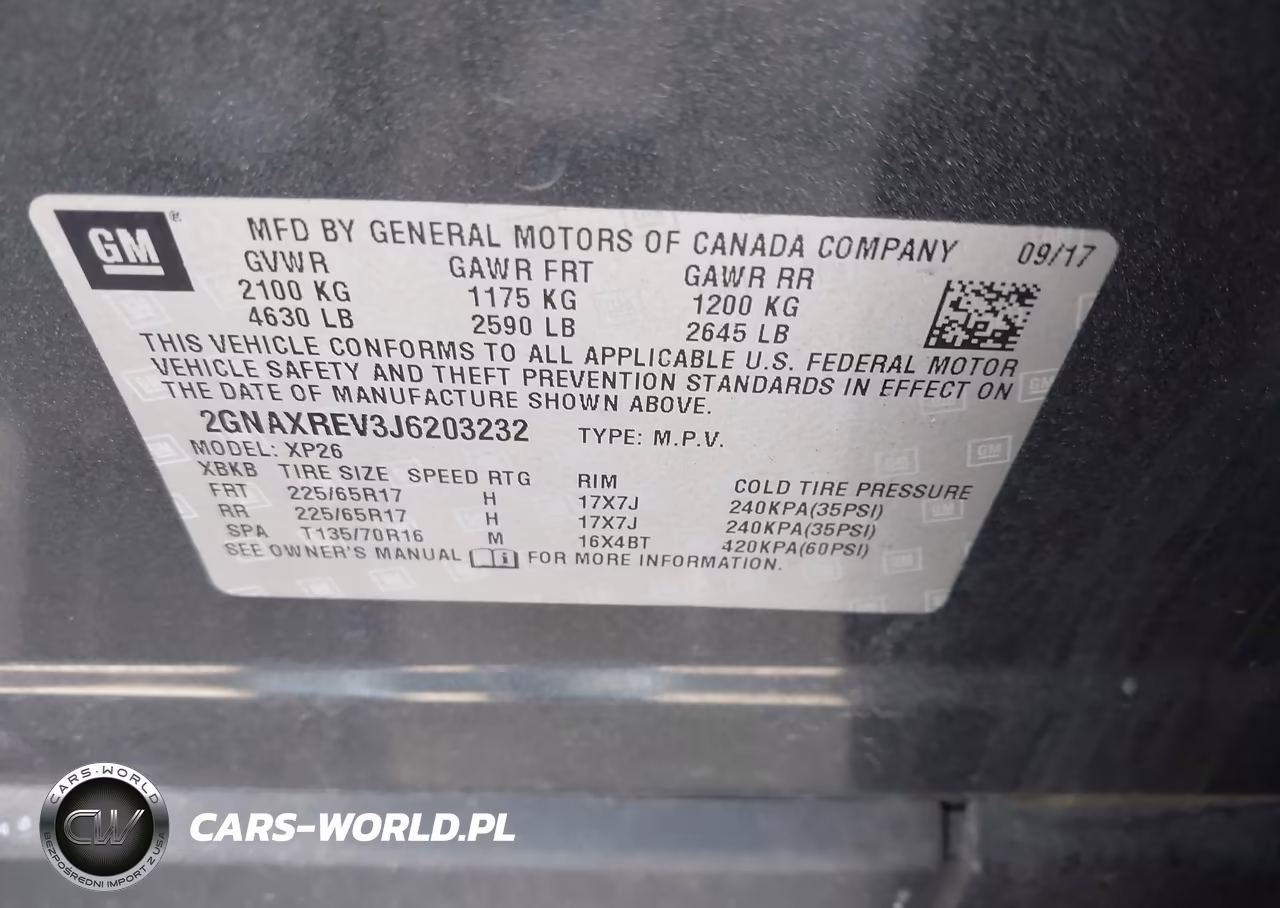 2018 Chevrolet Equinox Ls VIN:2GNAXREV3J6203232 - 9
