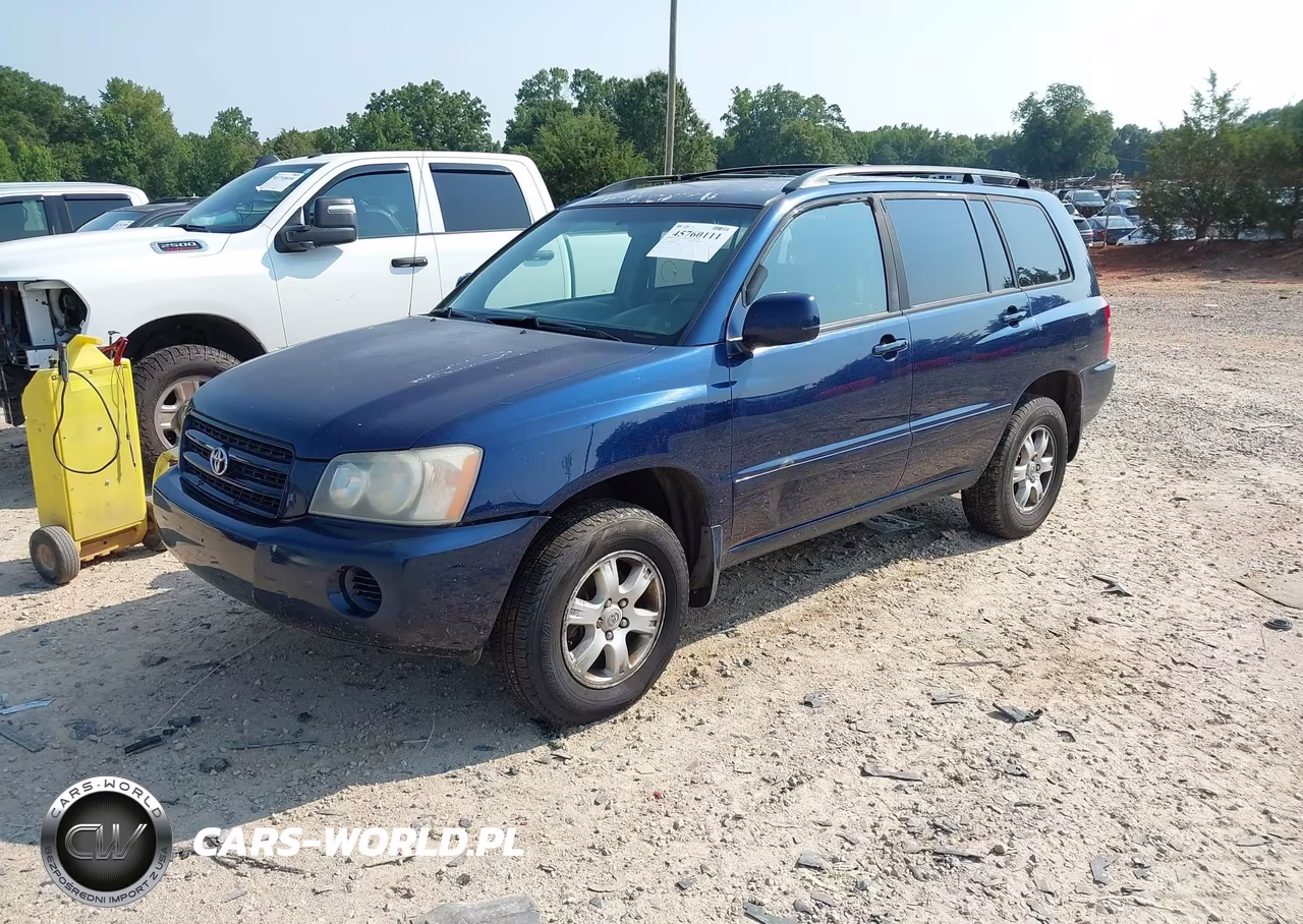 2001 Toyota Highlander V6 VIN:JTEHF21A810008476 - 2