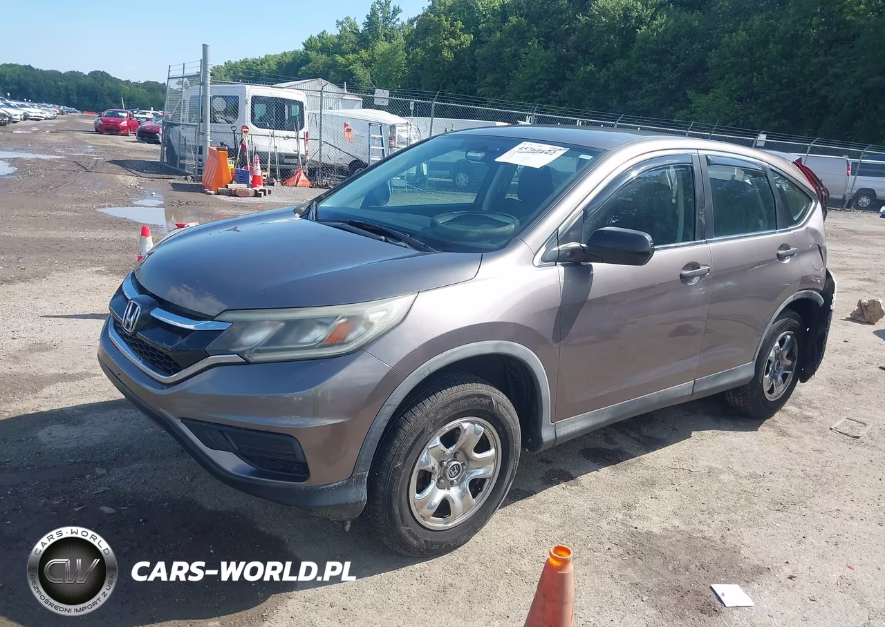 2015 Honda Cr-V Lx VIN:5J6RM4H3XFL067272 - 2
