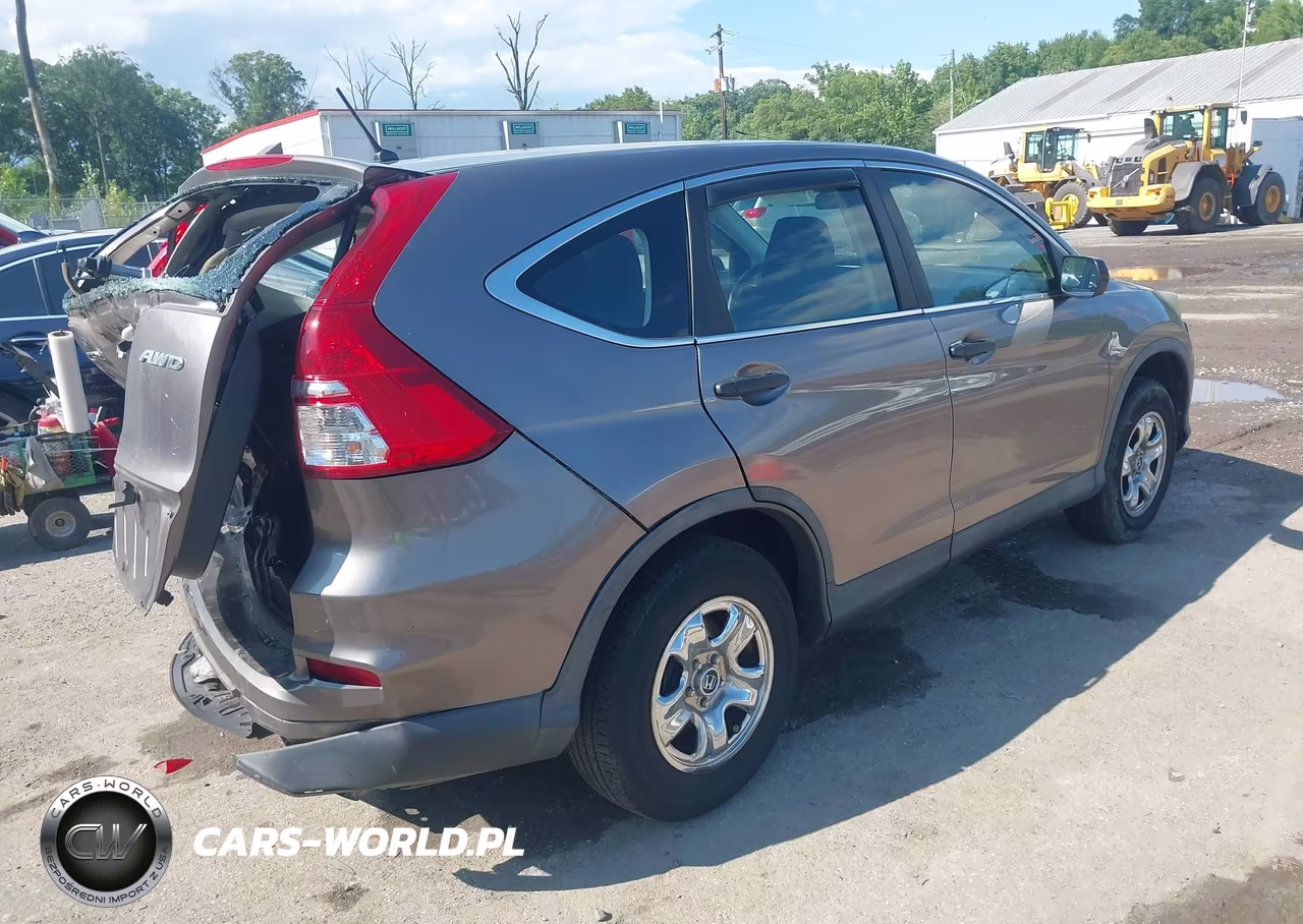 2015 Honda Cr-V Lx VIN:5J6RM4H3XFL067272 - 4