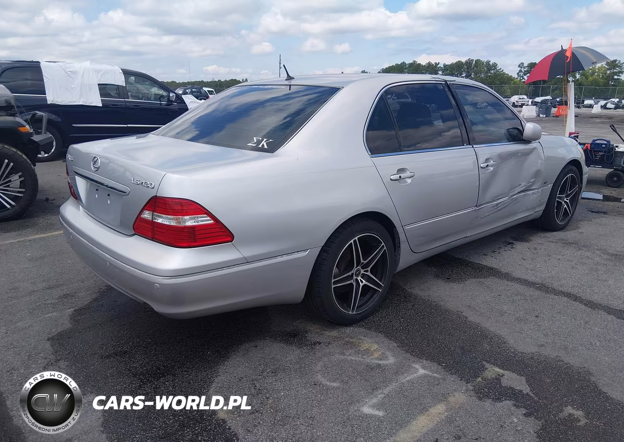 2005 Lexus Ls 430 VIN:JTHBN36F455012264 - 4