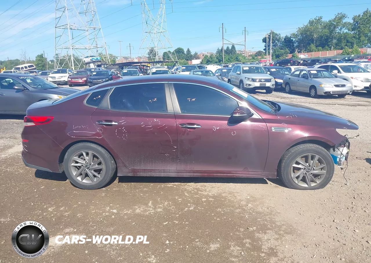 2019 Kia Optima Lx VIN:5XXGT4L30KG343721 - 14