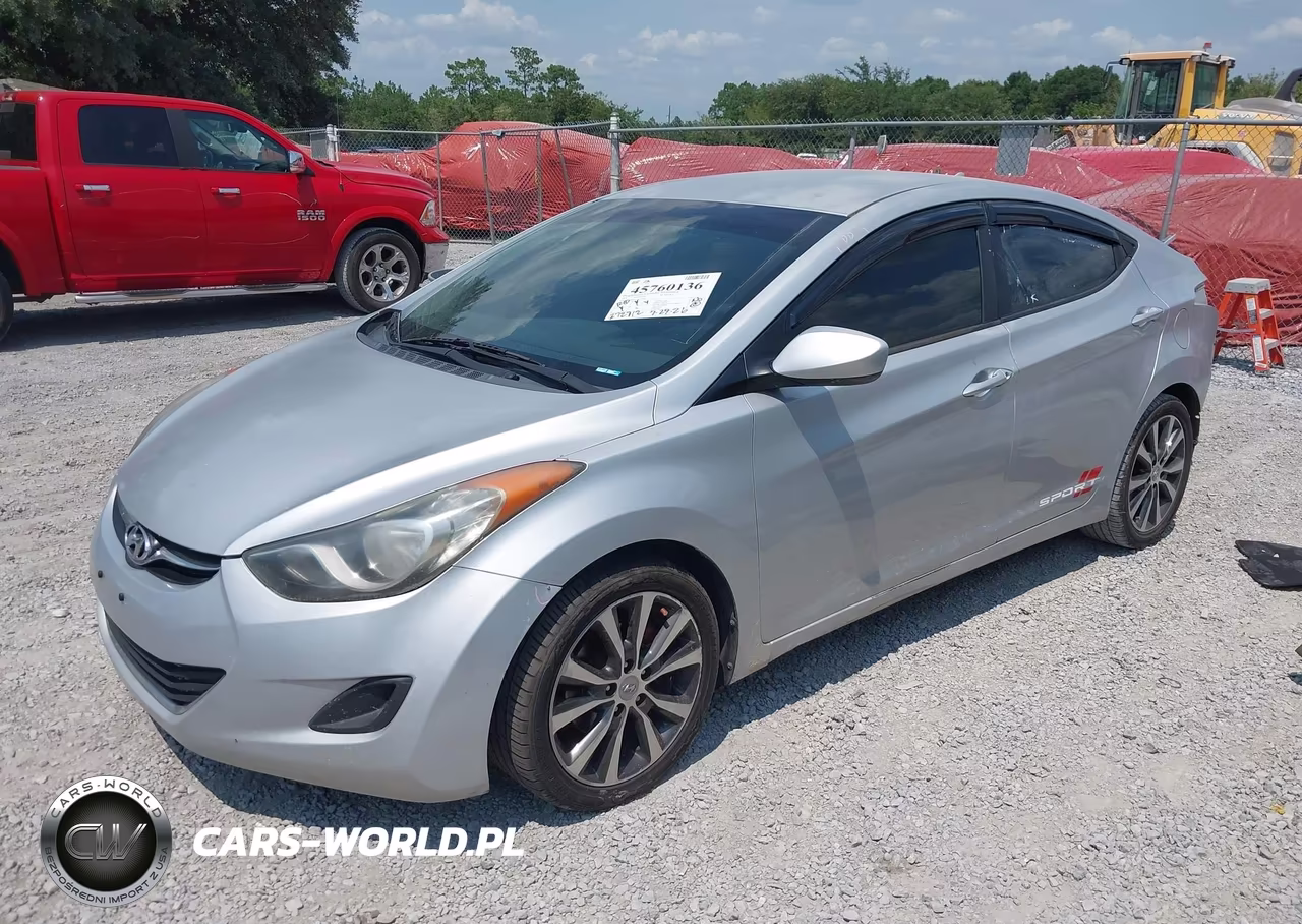 2011 Hyundai Elantra Gls (Ulsan Plant) VIN:KMHDH4AE8BU159903 - 2