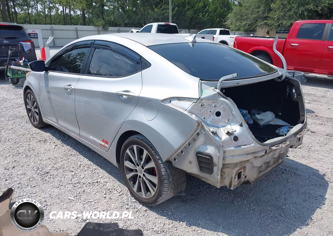 2011 Hyundai Elantra Gls (Ulsan Plant) VIN:KMHDH4AE8BU159903 - 3