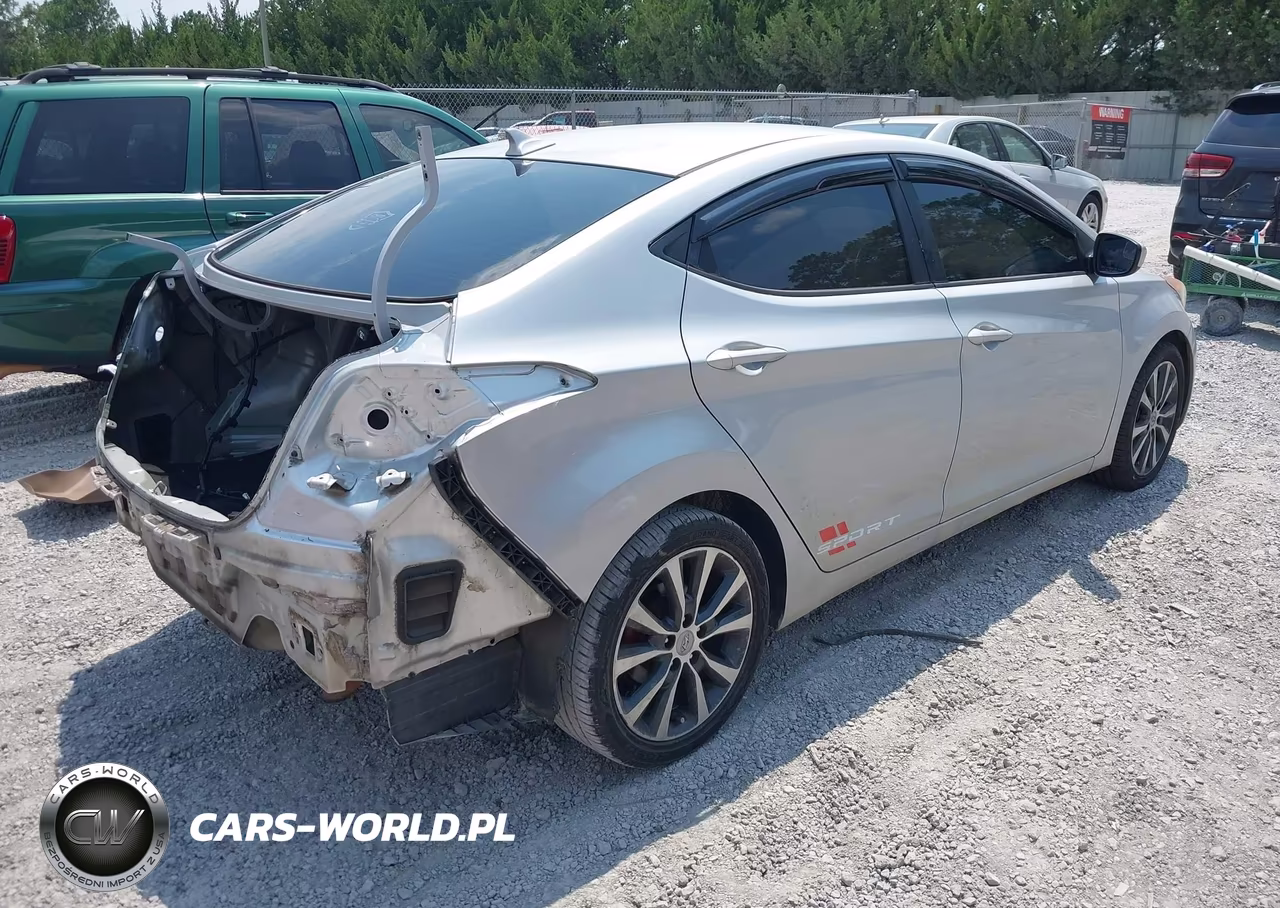 2011 Hyundai Elantra Gls (Ulsan Plant) VIN:KMHDH4AE8BU159903 - 4