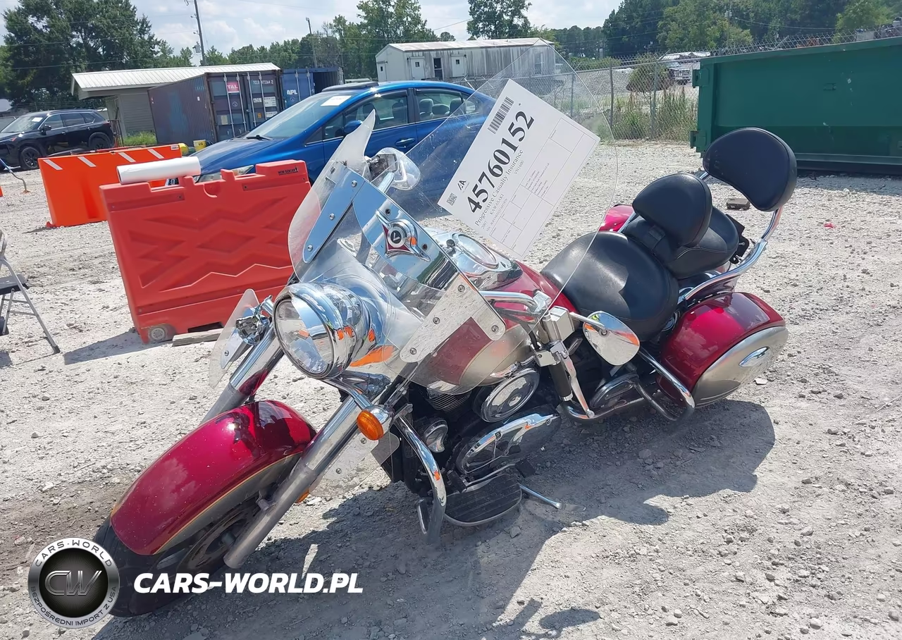 2007 Kawasaki Vn1600 D VIN:JKBVNKD137A011820 - 2
