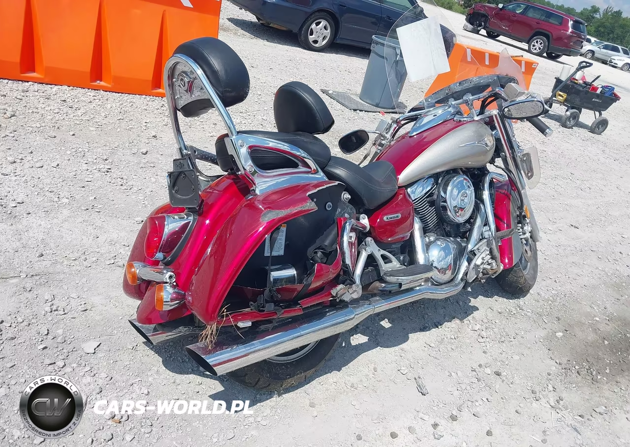2007 Kawasaki Vn1600 D VIN:JKBVNKD137A011820 - 4
