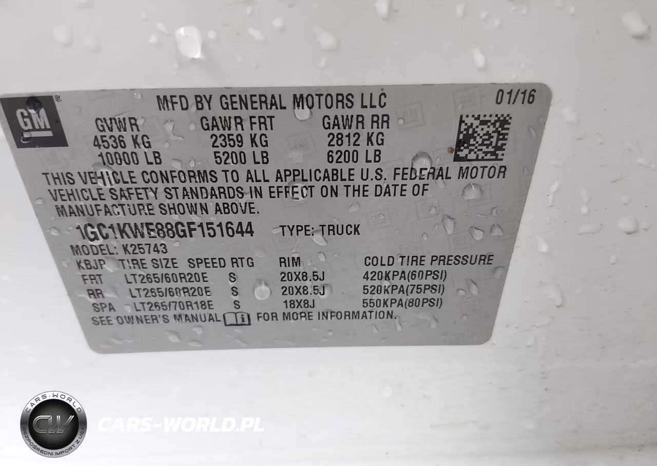 2016 Chevrolet Silverado 2500Hd Ltz VIN:1GC1KWE88GF151644 - 9