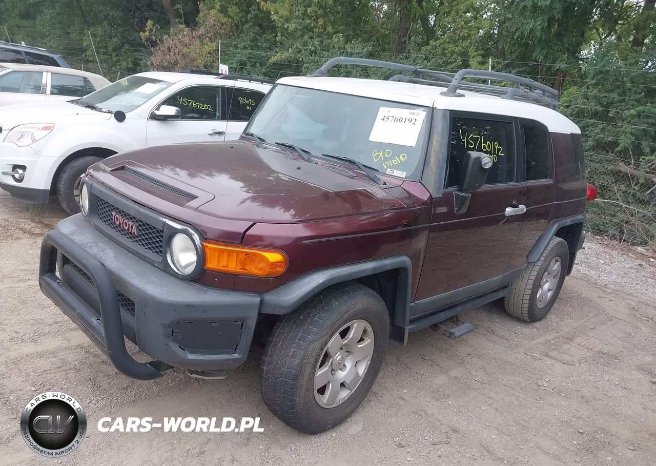 2007 Toyota Fj Cruiser VIN:JTEBU11F670019275 - 2