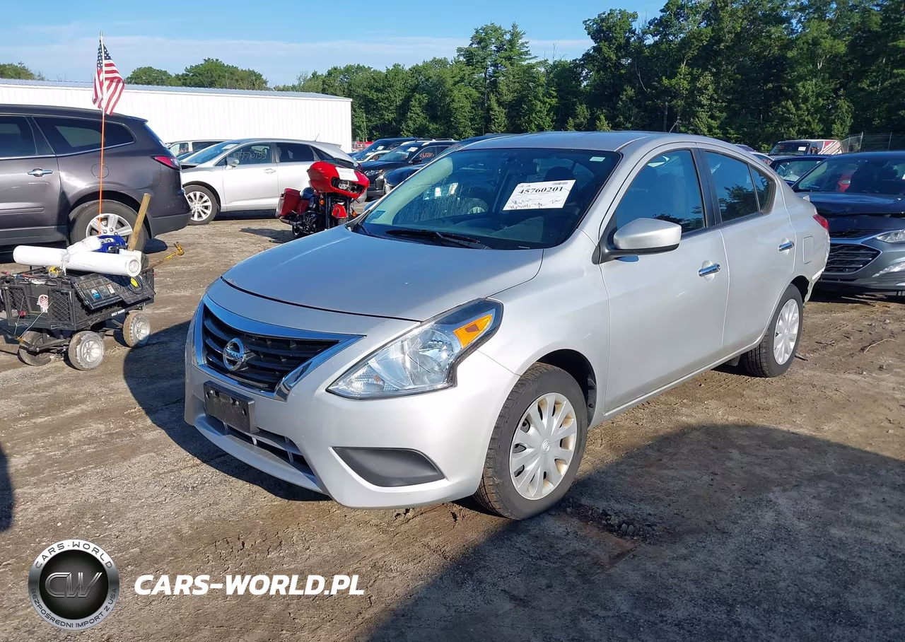 2018 Nissan Versa 1.6 Sv VIN:3N1CN7AP7JK437459 - 2