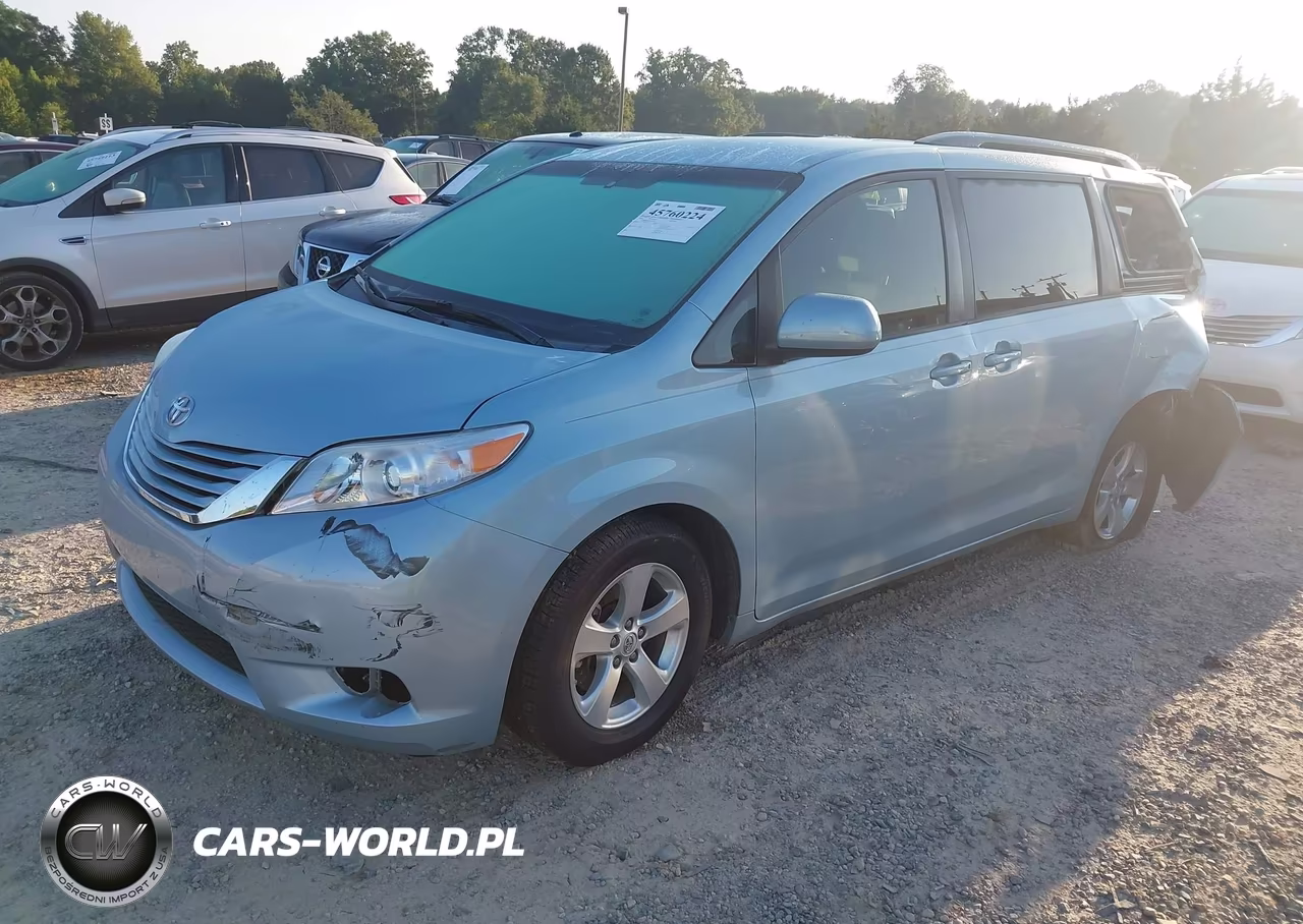 2016 Toyota Sienna Le 8 Passenger VIN:5TDKK3DC8GS713986 - 2