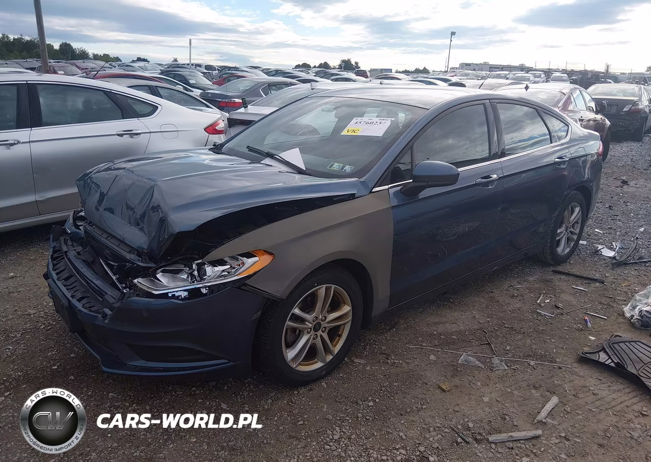 2018 Ford Fusion Se VIN:3FA6P0H74JR135027 - 2