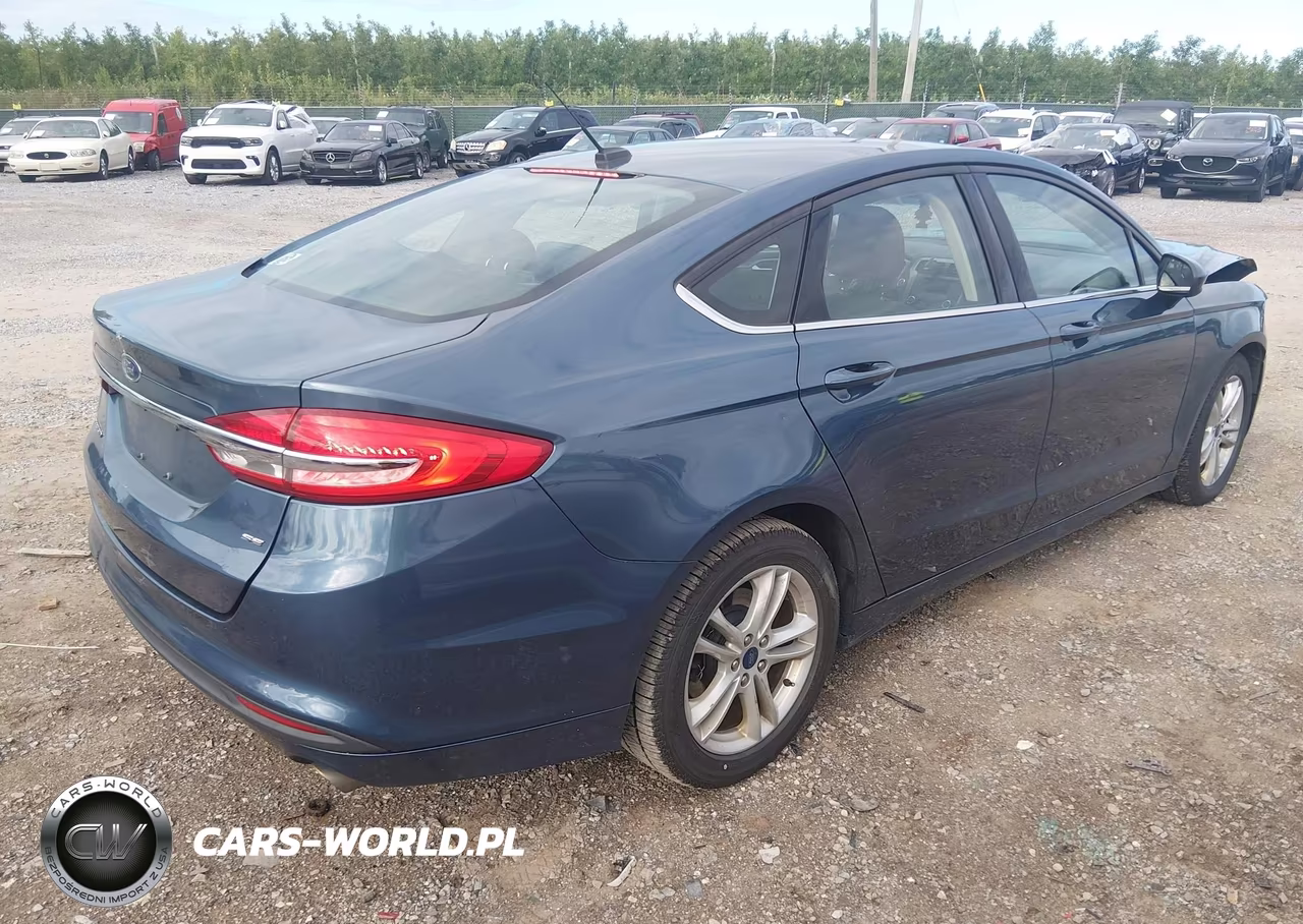2018 Ford Fusion Se VIN:3FA6P0H74JR135027 - 4