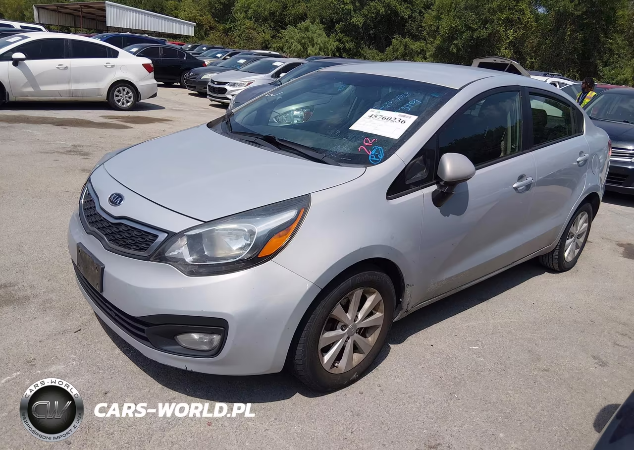 2013 Kia Rio Ex VIN:KNADN4A36D6114314 - 2
