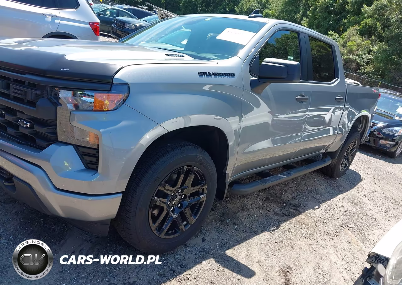 2025 Chevrolet Silverado 1500 4Wd Short Bed Custom VIN:1GCPKBEK8SZ338114 - 2
