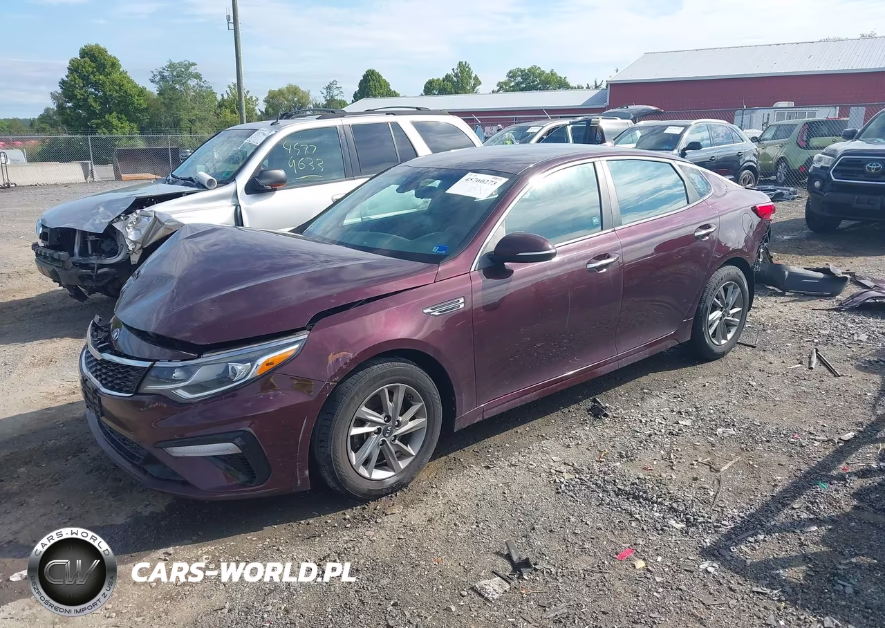 2019 Kia Optima Lx VIN:5XXGT4L31KG296022 - 2
