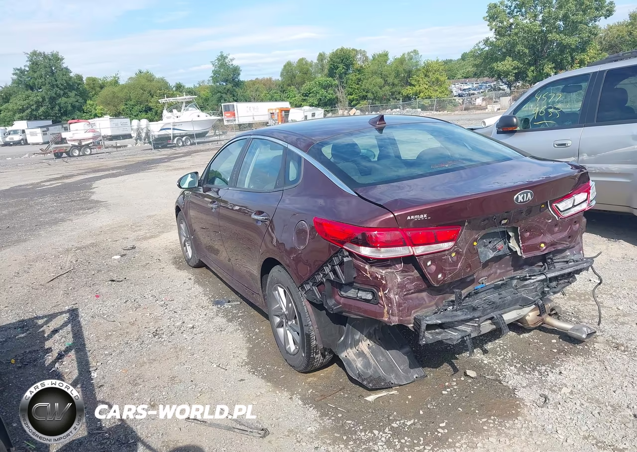 2019 Kia Optima Lx VIN:5XXGT4L31KG296022 - 3