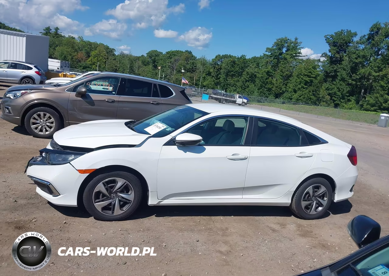2020 Honda Civic Lx VIN:2HGFC2F66LH541399 - 15