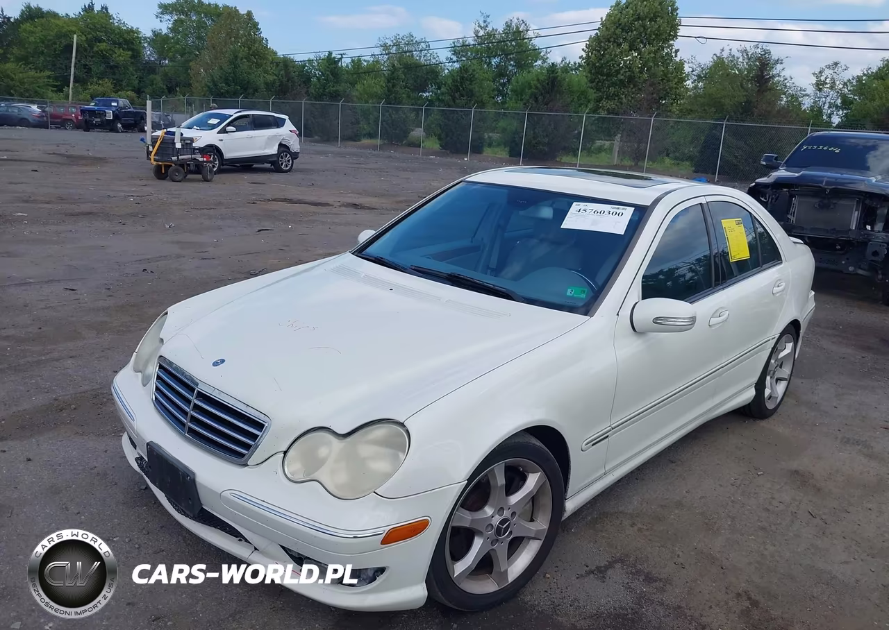 2007 Mercedes-Benz C 230 Sport VIN:WDBRF52H37F918496 - 2
