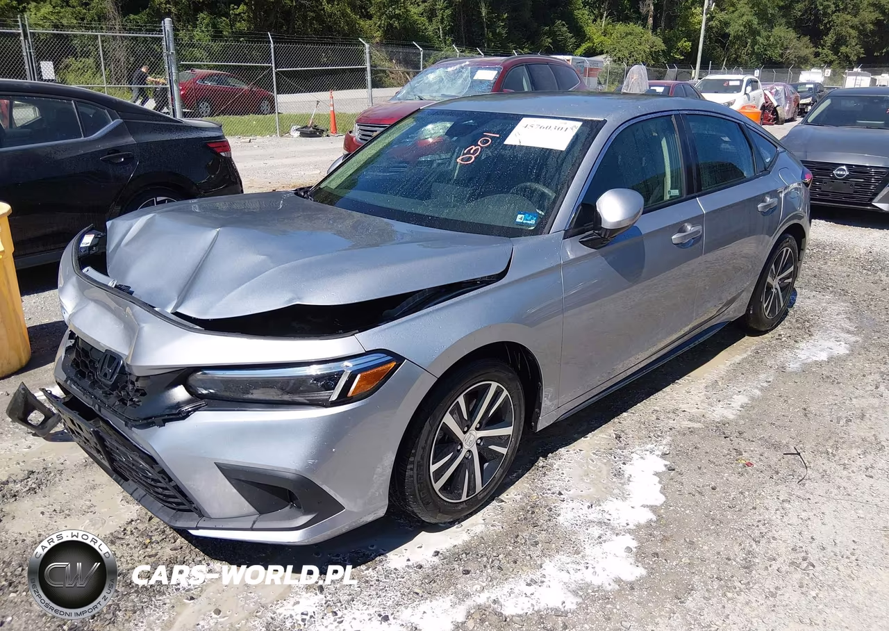 2024 Honda Civic Lx VIN:19XFL2H58RE017694 - 2