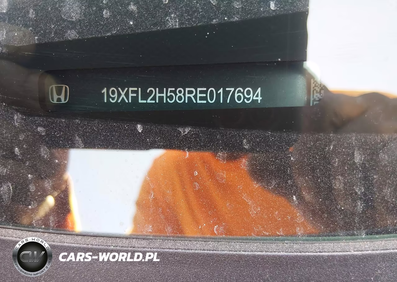 2024 Honda Civic Lx VIN:19XFL2H58RE017694 - 9