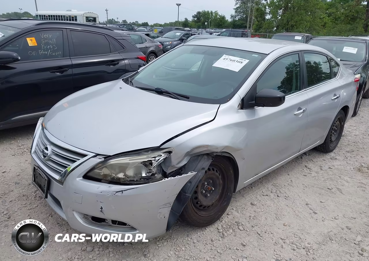 2014 Nissan Sentra Fe+ S-Fe+ Sv-S-Sl-Sr-Sv VIN:3N1AB7AP3EL659223 - 2