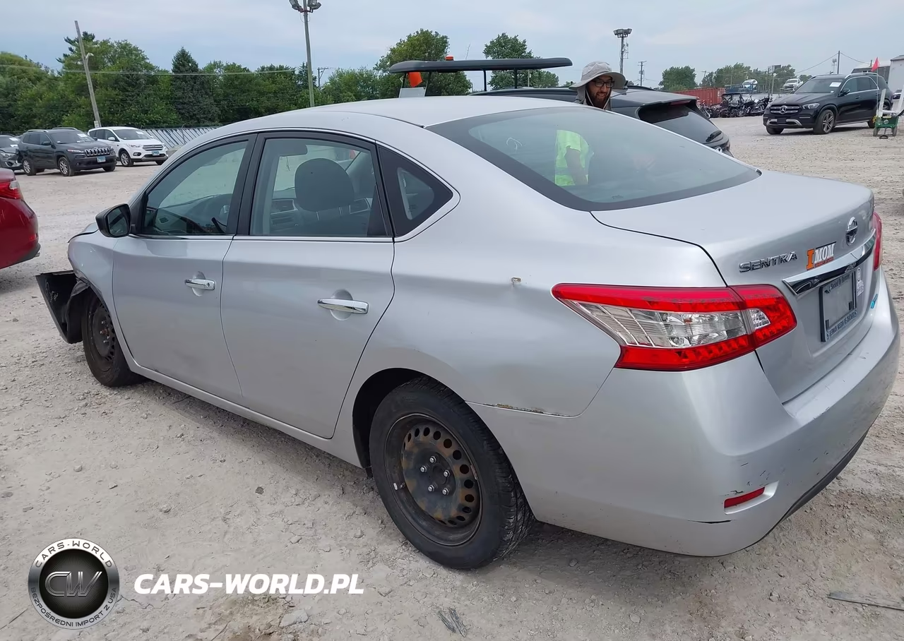 2014 Nissan Sentra Fe+ S-Fe+ Sv-S-Sl-Sr-Sv VIN:3N1AB7AP3EL659223 - 3