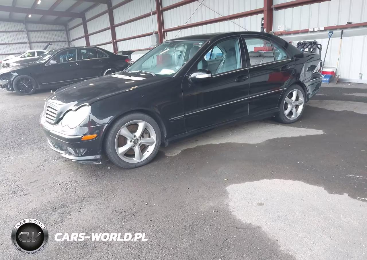 2005 Mercedes-Benz C 230 Kompressor Sport VIN:WDBRF40J35F711622 - 2
