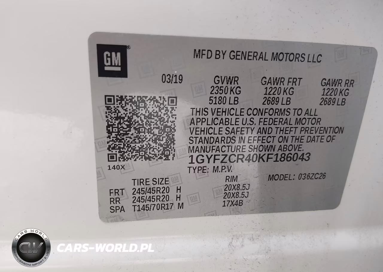 2019 Cadillac Xt4 Premium Luxury VIN:1GYFZCR40KF186043 - 9