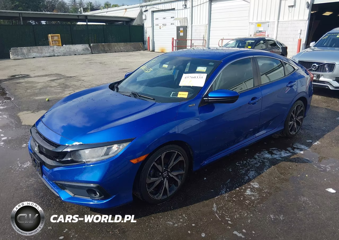 2019 Honda Civic Sport VIN:2HGFC2F81KH543657 - 2