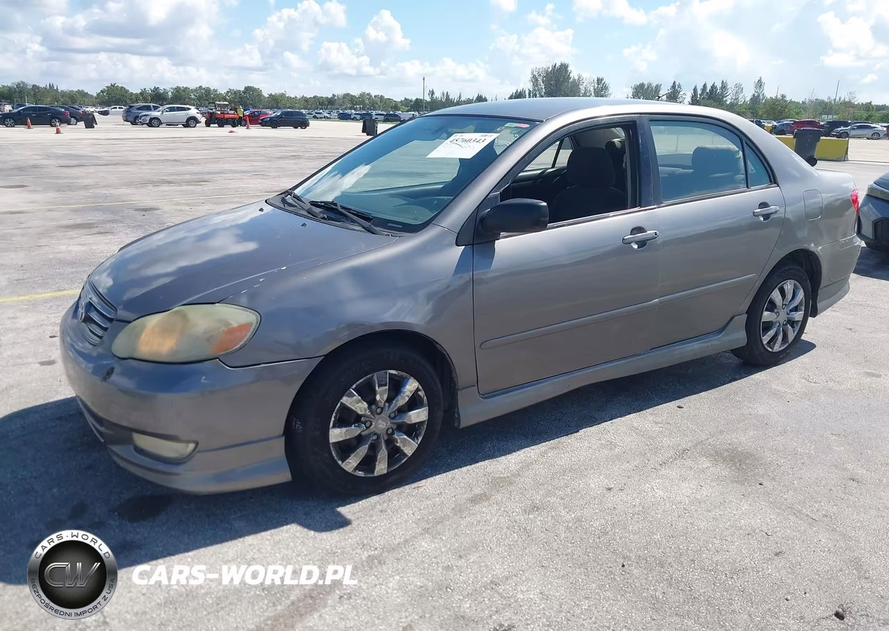 2003 Toyota Corolla S VIN:1NXBR32E73Z107225 - 2