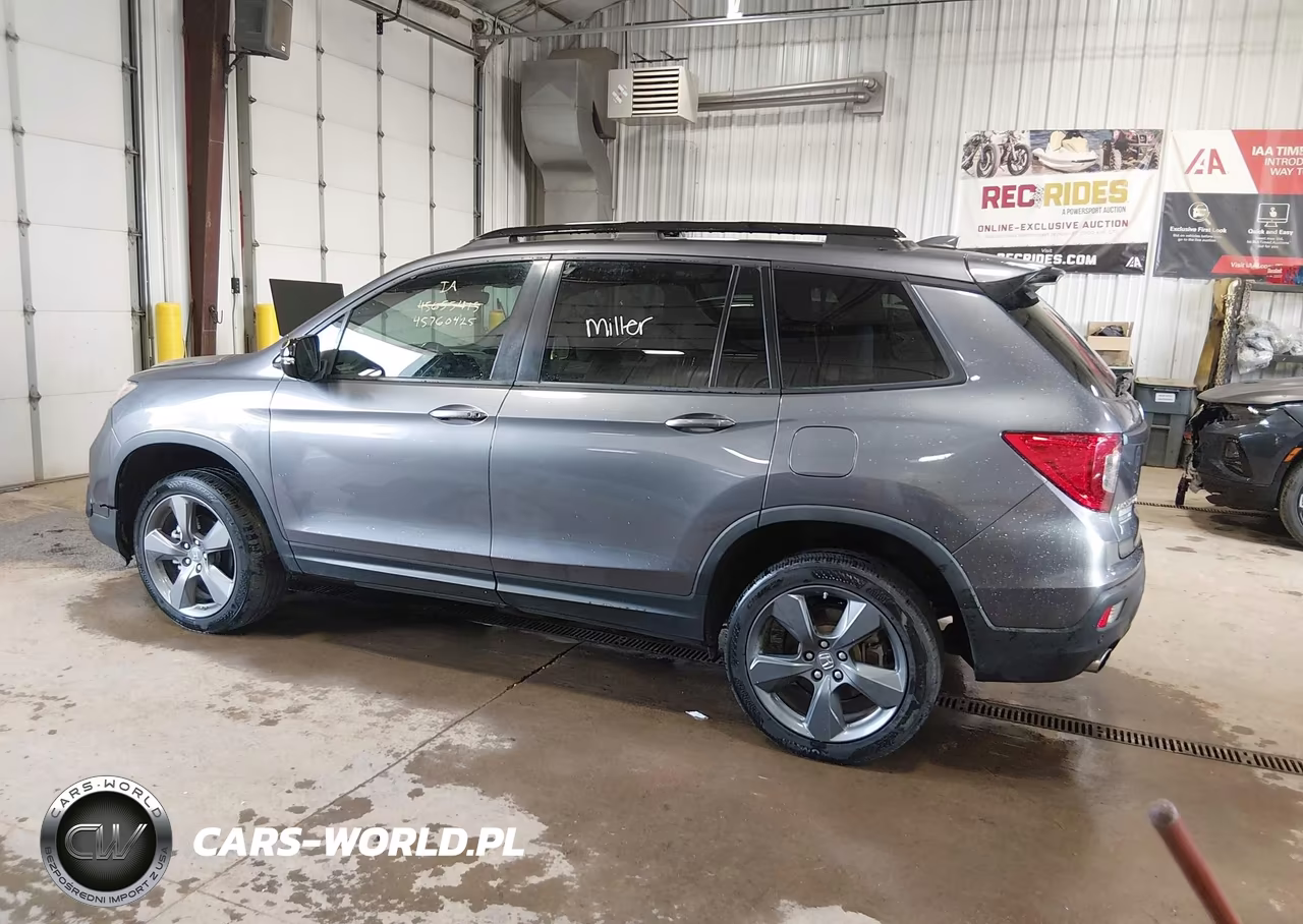 2021 Honda Passport Awd Touring VIN:5FNYF8H99MB023495 - 15