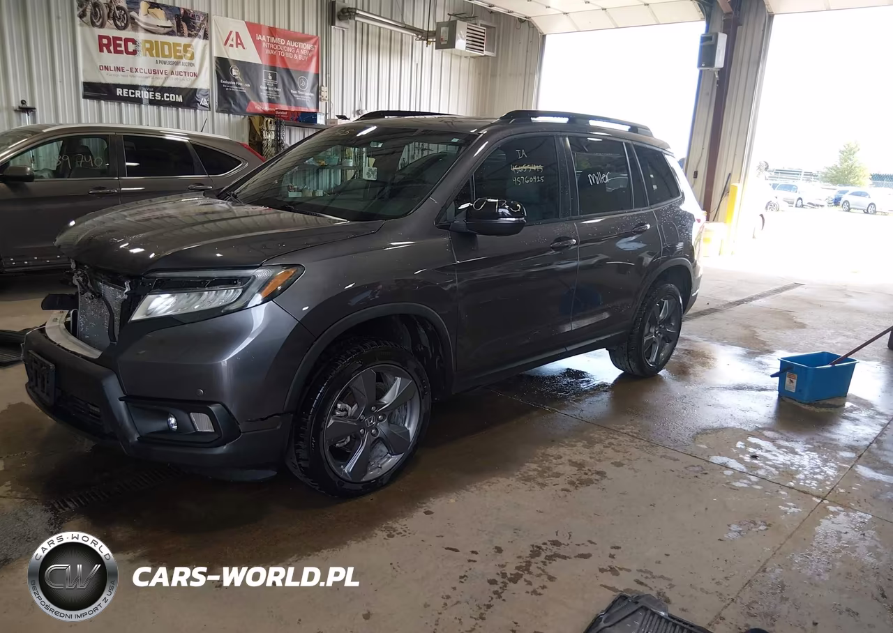 2021 Honda Passport Awd Touring VIN:5FNYF8H99MB023495 - 2