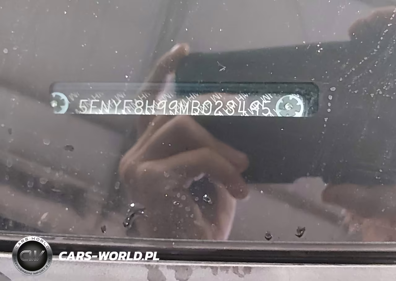 2021 Honda Passport Awd Touring VIN:5FNYF8H99MB023495 - 9