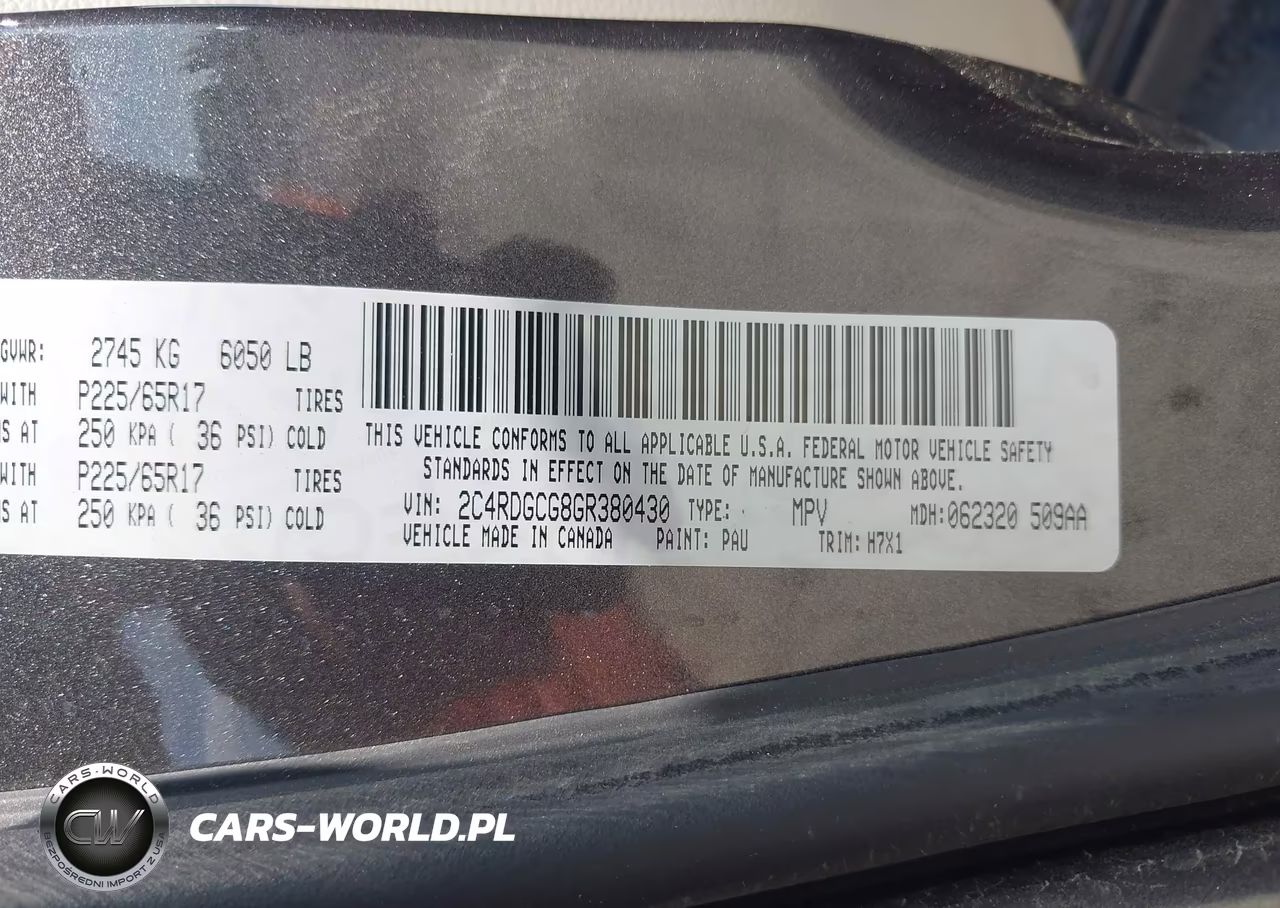 2016 Dodge Grand Caravan Sxt VIN:2C4RDGCG8GR380430 - 9
