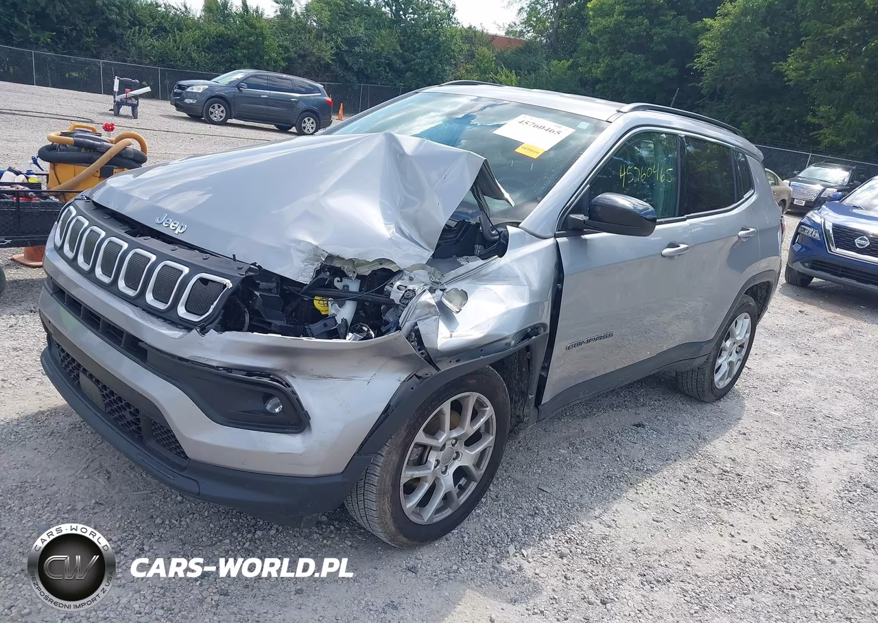 2022 Jeep Compass Latitude Lux 4X4 VIN:3C4NJDFB5NT135908 - 2