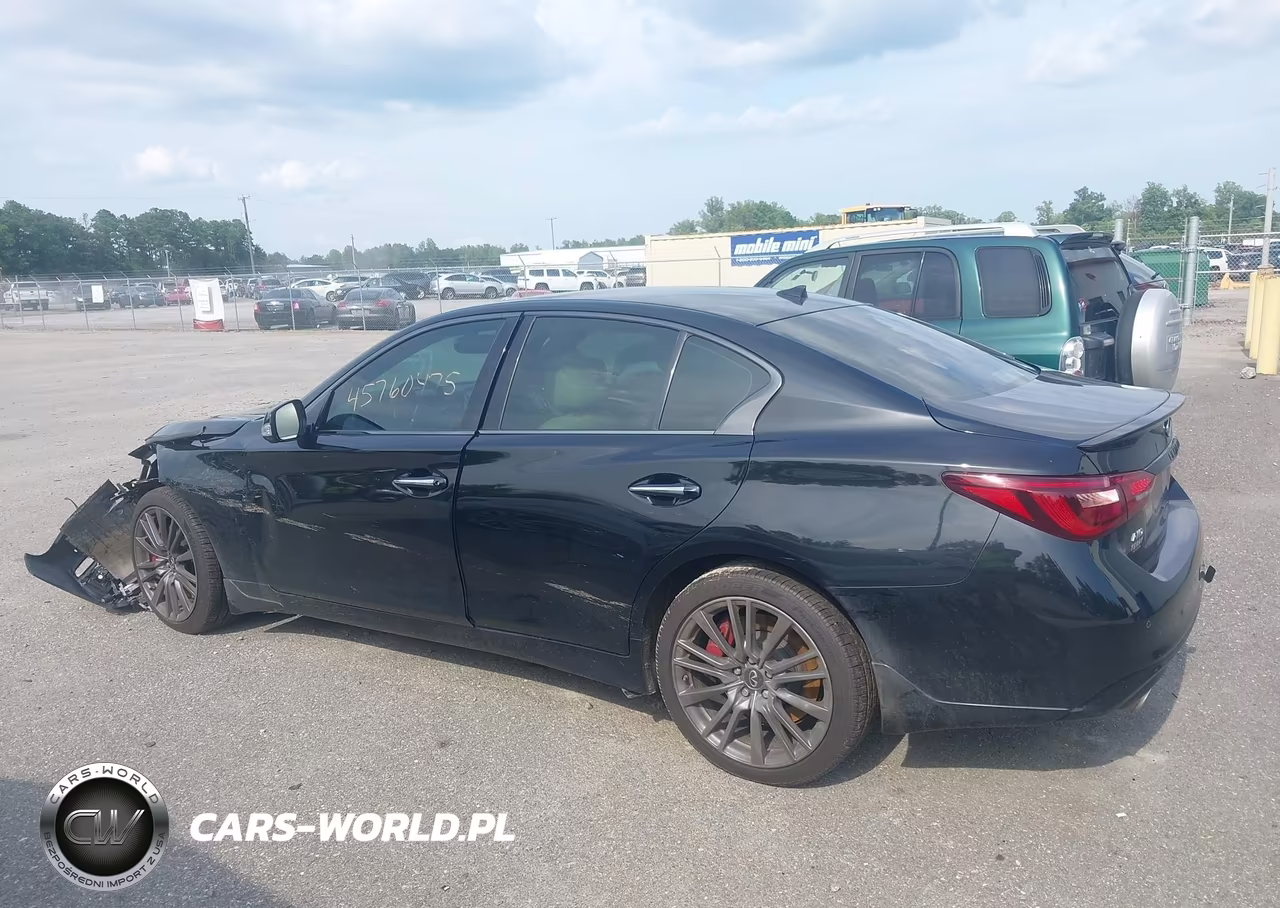 2021 Infiniti Q50 Red Sport 400 Awd VIN:JN1FV7DR4MM881025 - 14