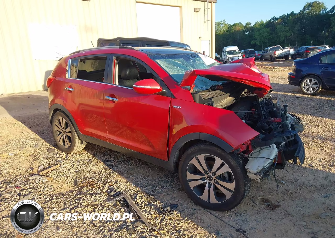 2012 Kia Sportage Ex VIN:KNDPCCA26C7307482 - 1