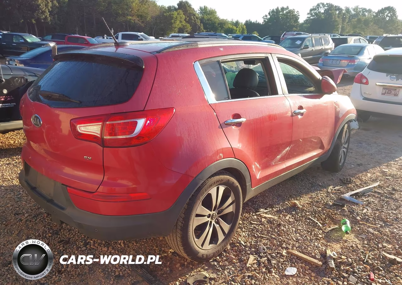 2012 Kia Sportage Ex VIN:KNDPCCA26C7307482 - 4