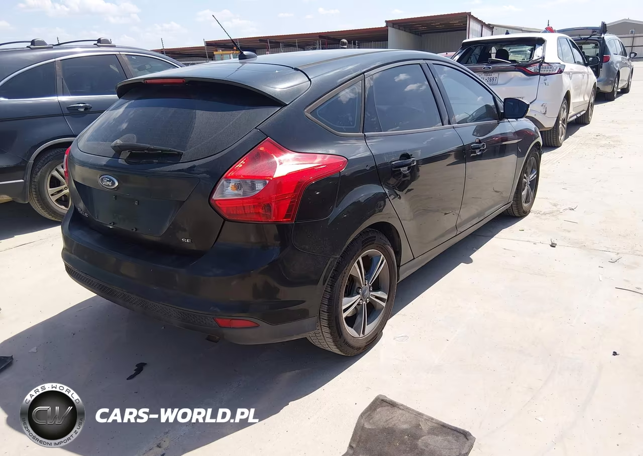 2014 Ford Focus Se VIN:1FADP3K20EL461403 - 4