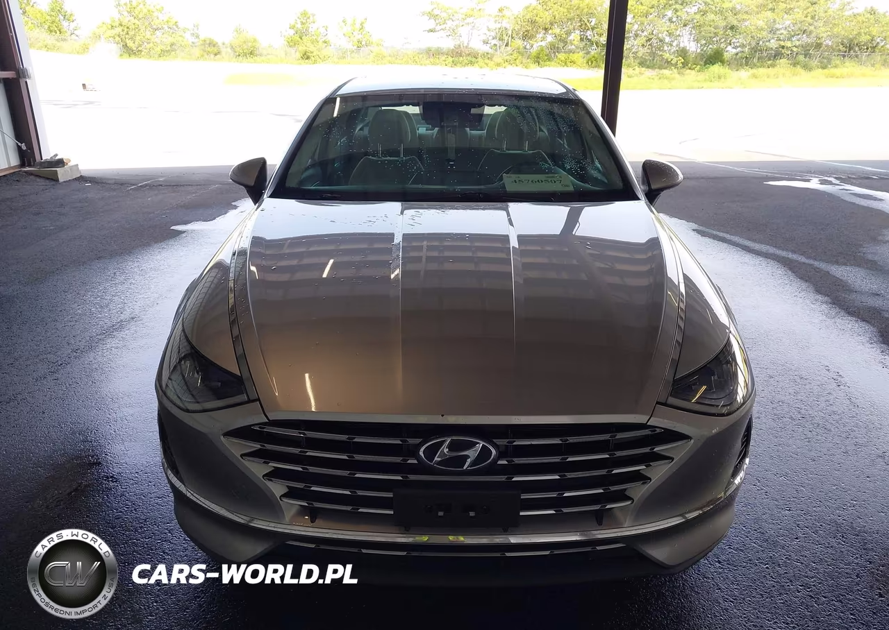 2021 Hyundai Sonata Blue VIN:KMHL24JJ8MA029358 - 17