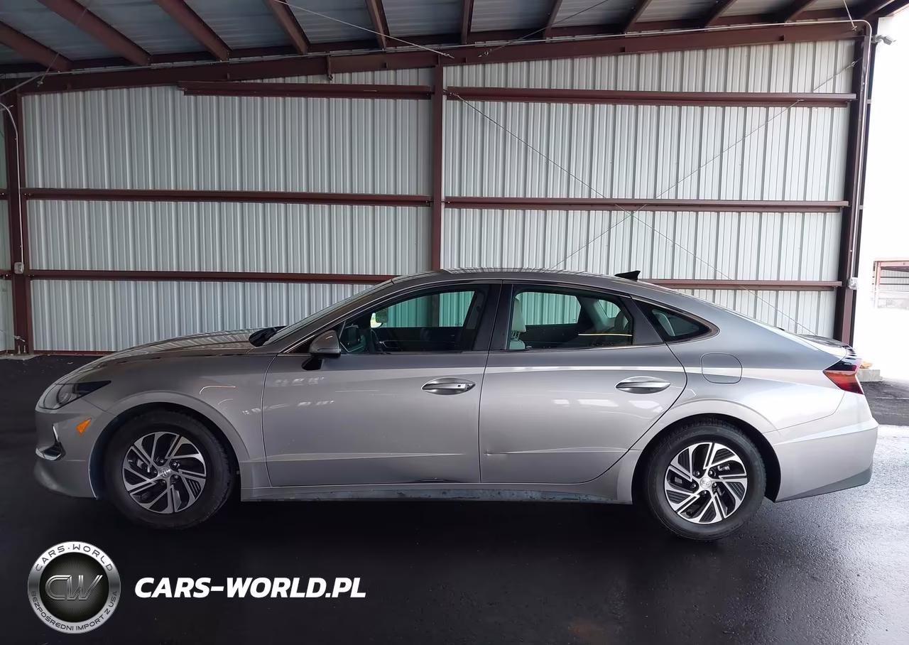 2021 Hyundai Sonata Blue VIN:KMHL24JJ8MA029358 - 19