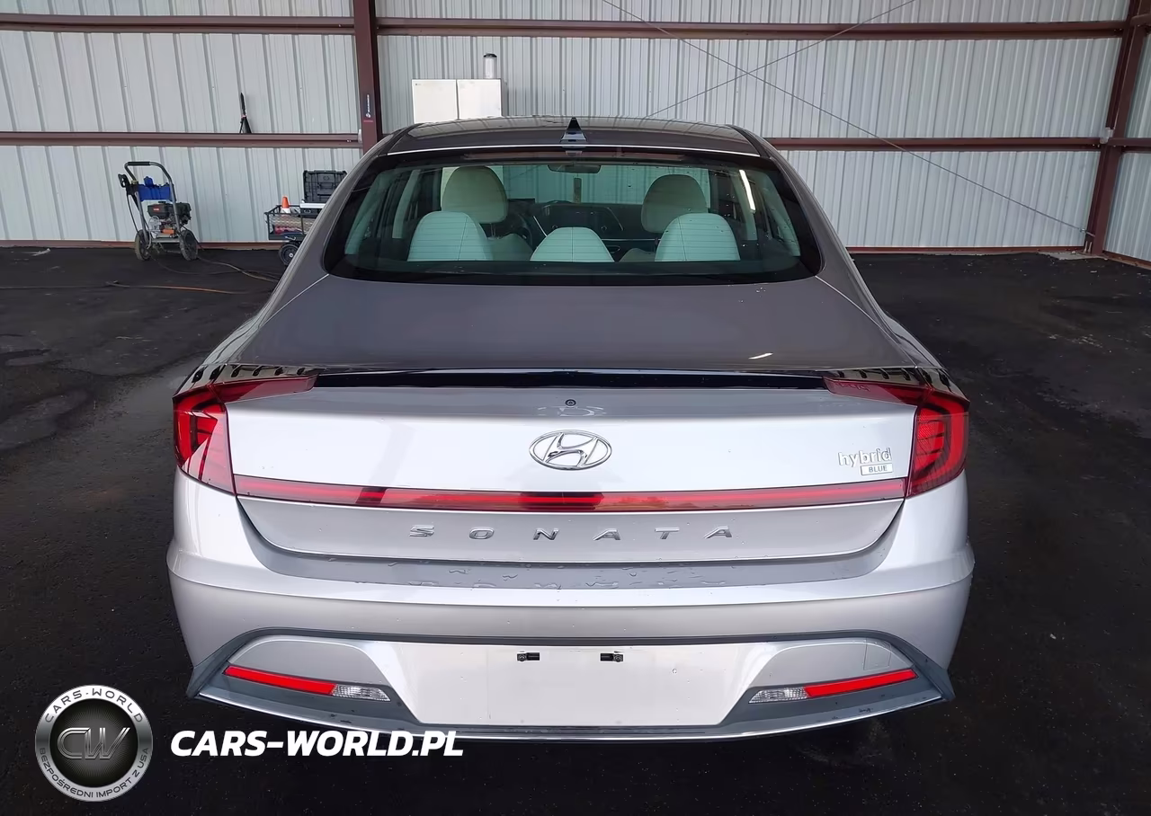 2021 Hyundai Sonata Blue VIN:KMHL24JJ8MA029358 - 21
