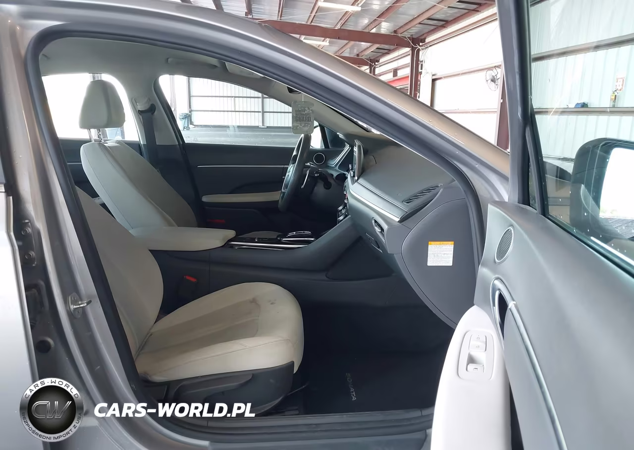 2021 Hyundai Sonata Blue VIN:KMHL24JJ8MA029358 - 5