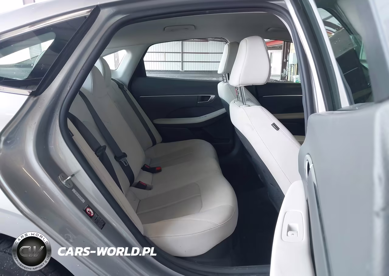 2021 Hyundai Sonata Blue VIN:KMHL24JJ8MA029358 - 8