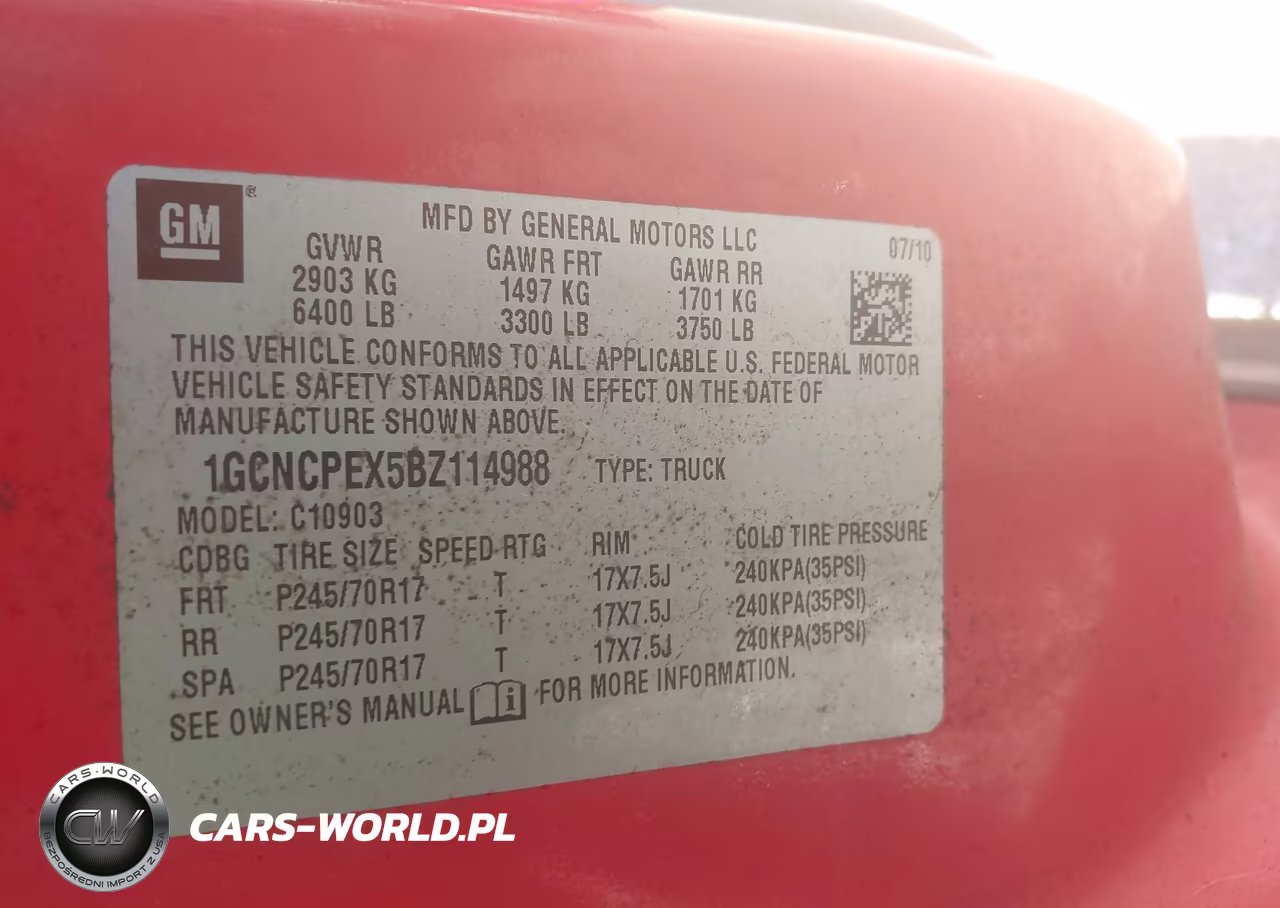 2011 Chevrolet Silverado 1500 Work Truck VIN:1GCNCPEX5BZ114988 - 9