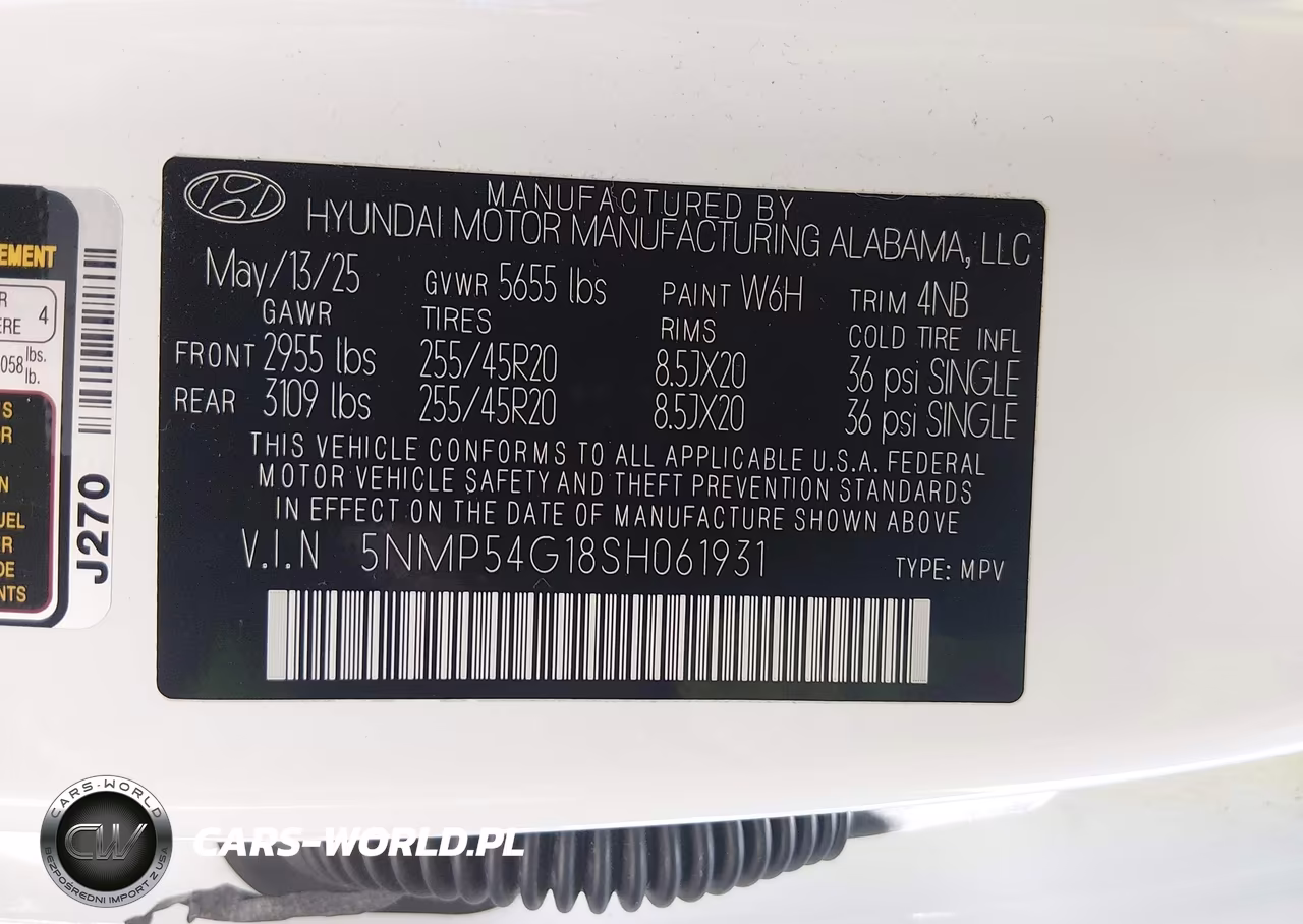 2025 Hyundai Santa Fe Hybrid Calligraphy VIN:5NMP54G18SH061931 - 9