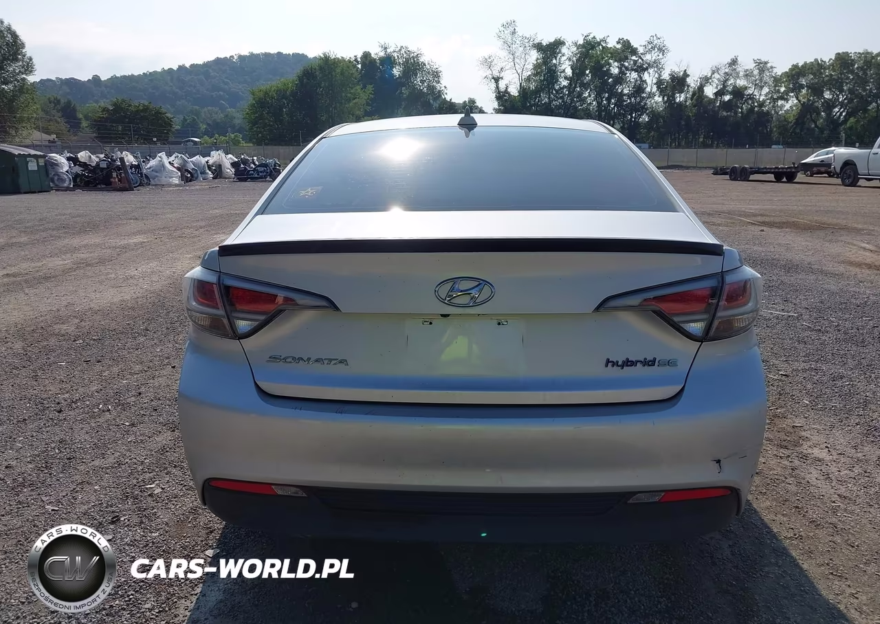 2016 Hyundai Sonata Hybrid Se VIN:KMHE24L1XGA035382 - 16