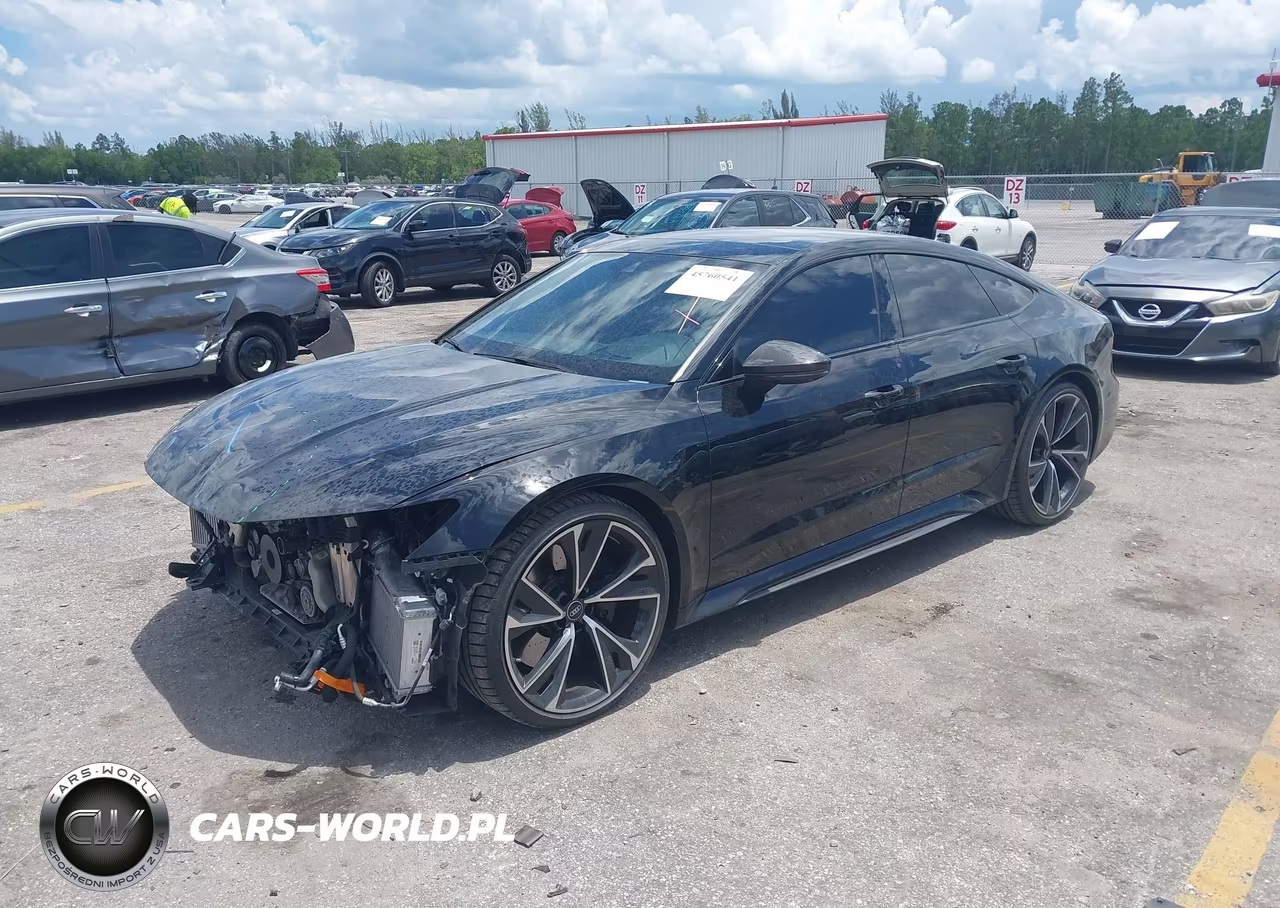 2022 Audi Rs 7 Sportback Tfsi Quattro Tiptronic VIN:WUAPCBF21NN901126 - 2